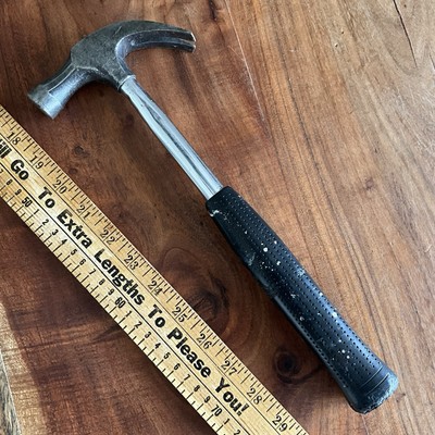 Stanley Steelmaster 13oz Hammer Rubber Grip Curve Claw Smooth Face