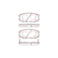 Remsa BremsbeläGe BremsklöTze Vorne FüR Hyundai Tucson JM 2.0 Crdi AWD 1204.12