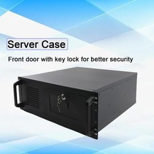 Image of 4U Locking Storage Drawer Network Data 7 x 3.5 HDD Drive Cabinet Server Rack