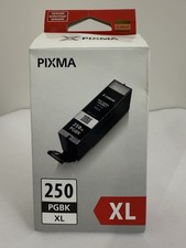 Genuine Canon PGI-250XL PGBK Black Ink Cartridge PIXMA Sealed Open Box 22ml