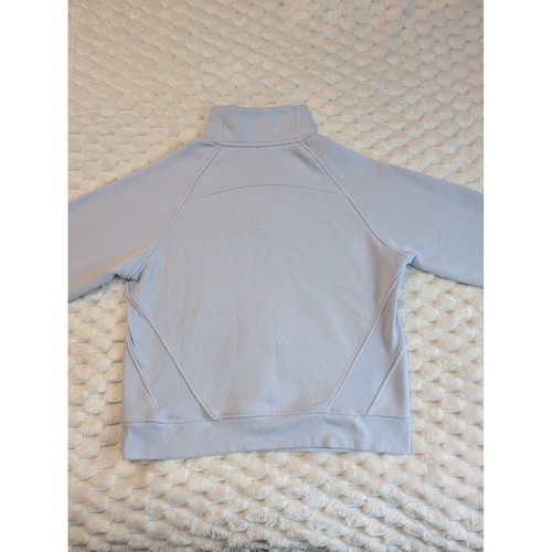 Danskin Quarter Zip Pullover Sweatshirt Athletic Top Light Blue M/M - Picture 4 of 8