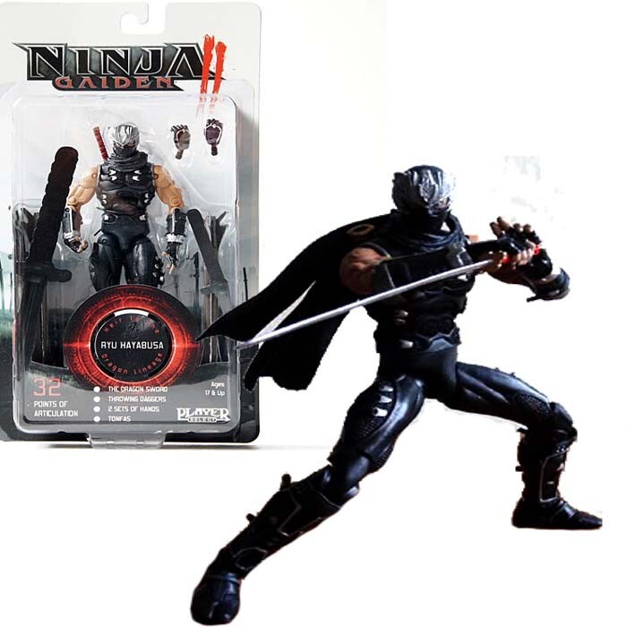 【NINJA GAIDEN】『RYU HAYABUSA』塗装アクションフィギュア Ninja Gaiden Ryu Hayabusa 1/7 Action Figure Revoltech