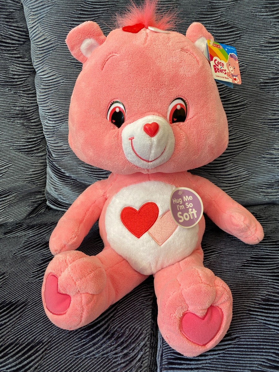 New CARE BEARS Jumbo Valentine LOVE-A-LOT 24