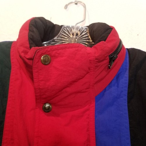 90s Below Zero Boys Snow Jacket Sz L Color Block Ski Sports Climbing - Picture 4 of 10