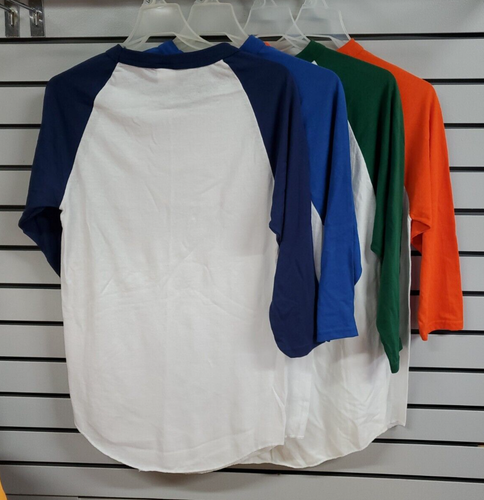 Augusta Baseball Sleeves / Softball Raglan Sleeve Adult Sizes S-L Various Colors - Afbeelding 2 van 4