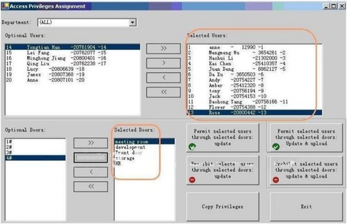 LAN/WAN TCP/IP 2 Door 20K Users 100K Records Access Controller Board WG2002.Net - Picture 11 of 14