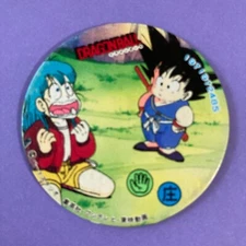 Son Goku Bulma Dragon Ball  Menko Very Rare Japanese Japanese F/S b