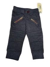 Osh Kosh Kids Pants Navy Blue with Zipper Pockets 12M NWT