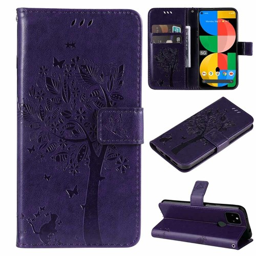 For Google Pixel 6 Pro 4 XL 5A 4A 5G Wallet Card Holder Flip Leather Case Cover - Picture 23 of 40