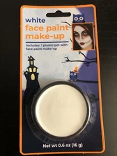 White Halloween Face Paint Make-Up (NEW) (0.6 oz)