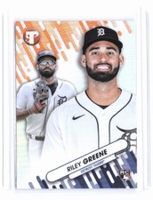 2023 Topps Pristine Riley Greene Fresh Face Refractor RC Detroit Tigers