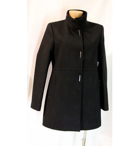 cappottino nero donna