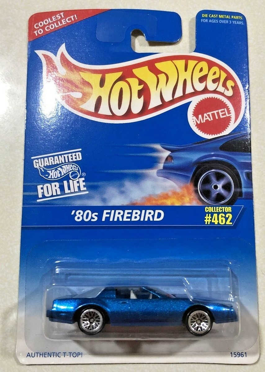 TH ホットウィール 2003 CUSTOM FIREBIRD 1995 Hot Wheels '80s Firebird Blue 462 WHEEL VARITATION VHTF | eBay