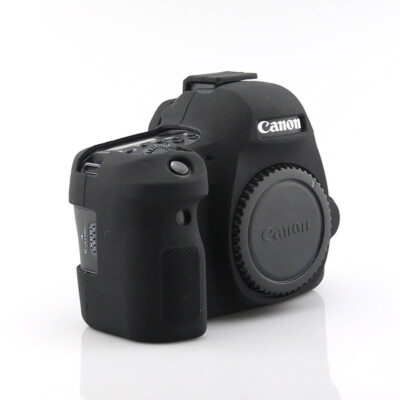 Silikon Tasche Etui für Canon EOS 6D Mark II Kameratasche schwarz CC2204a