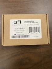 AFI ECT-1-PoE+ Ethernet Over Coax Transmitter