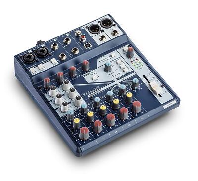 Soundcraft Notepad-8FX Professional USB Audio Interface Mixer with Lexicon
