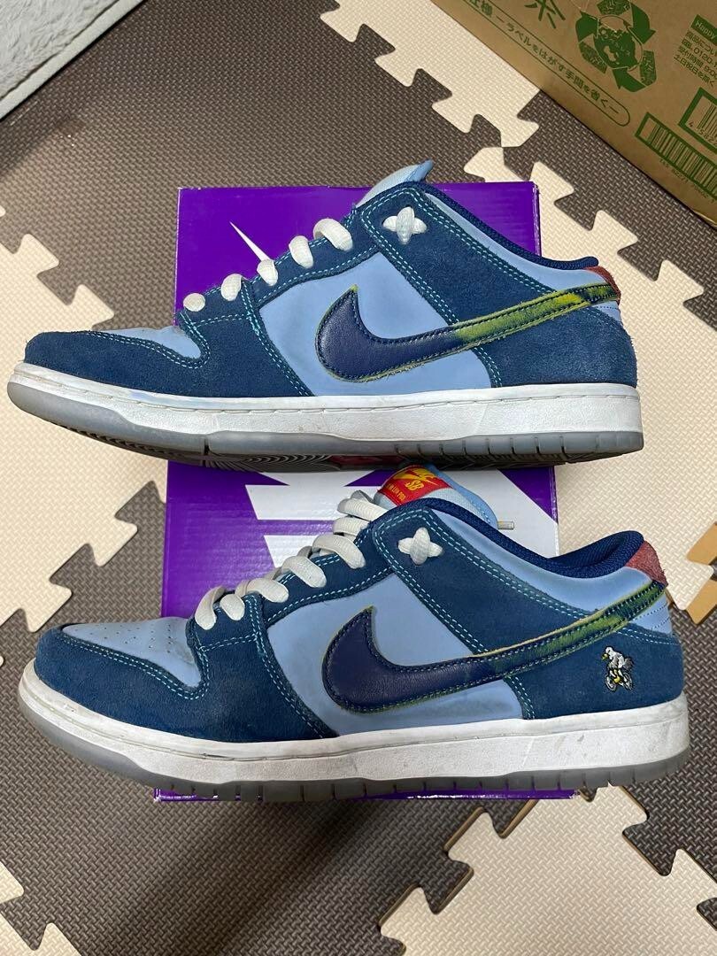 【本物保証 /関税・送料無料】Why So Sad × Nike SB Dunk Nike SB Dunk Low Pro PRM Why So Sad? × DX5549-400 Men's Size