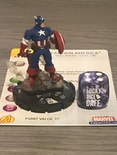 Marvel Heroclix Hammer of Thor 040 Captain America Rare