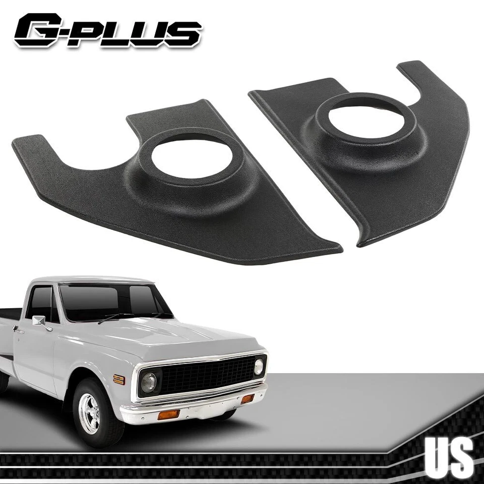 Paneles de retroceso de altavoces aptos para camioneta Chevrolet GMC 67-1972 sin altavoces izquierda+derecha Foto 2 de 4