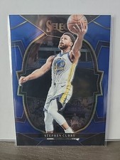 2022-23 Panini Select Stephen Curry Concourse Blue Warriors MINT W Top Loader CM