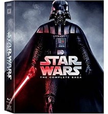 Star Wars: the Complete Saga Blu-ray Set Phantom Menace Attack Clones & 4 More