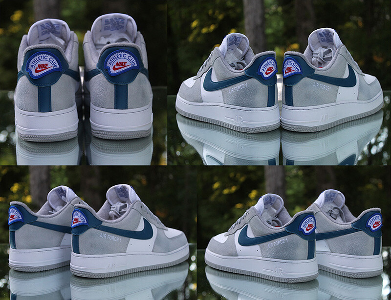 Nike Air Force 1 Low Athletic Club Men's Size 11.5 White Grey
