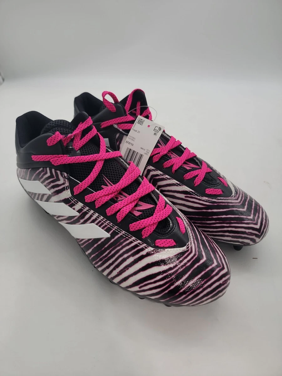 Men's Adidas Freak 20 Zebra Football Cleats Multicolor EF8710 Size 9.5