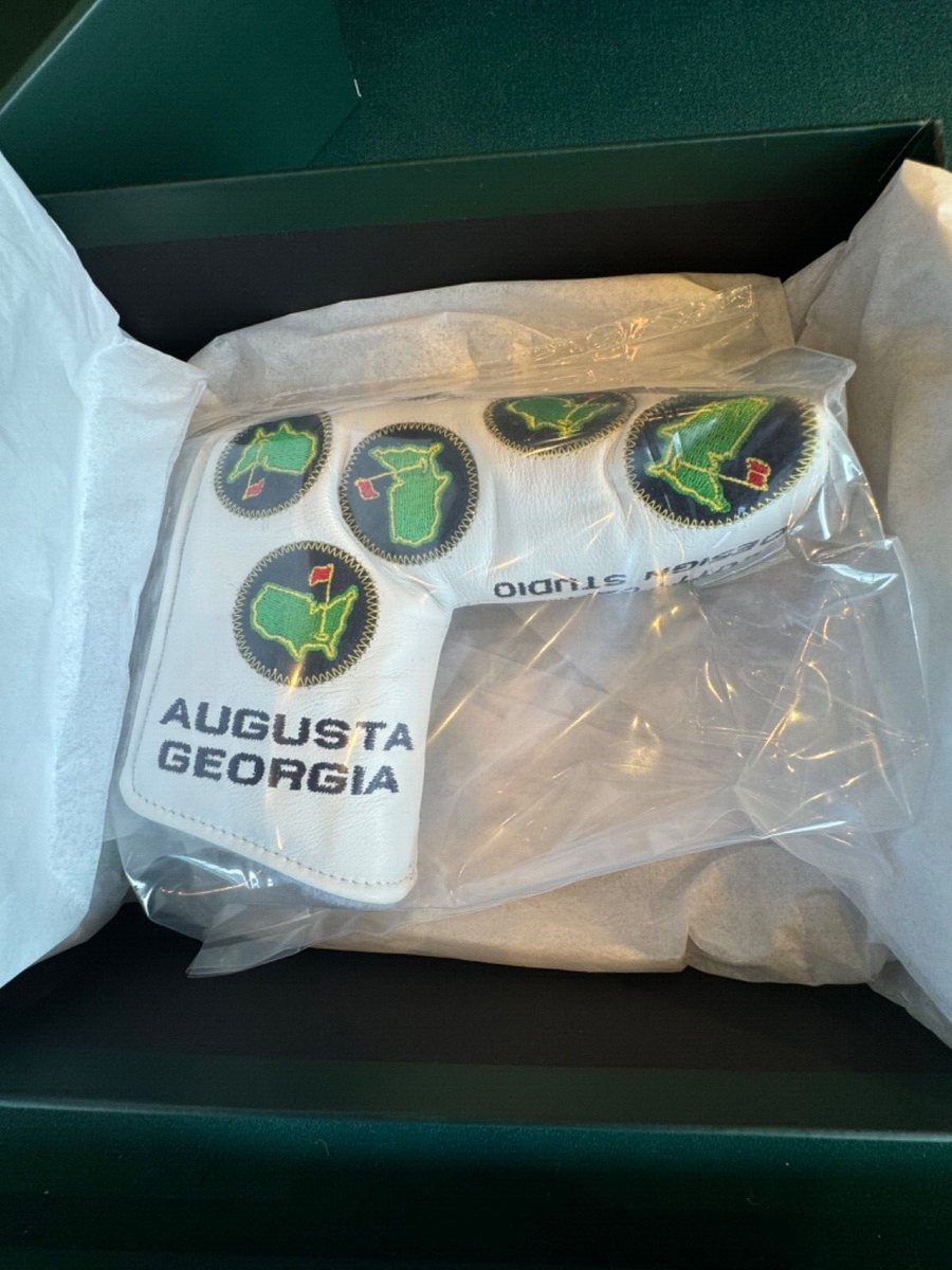 New in Box Scotty Cameron Leather Head cover 2014 Masters