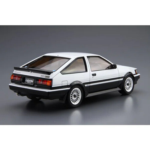 Aoshima 1/24 Toyota AE86 Corolla Levin GT-Apex '85 Model Kit
