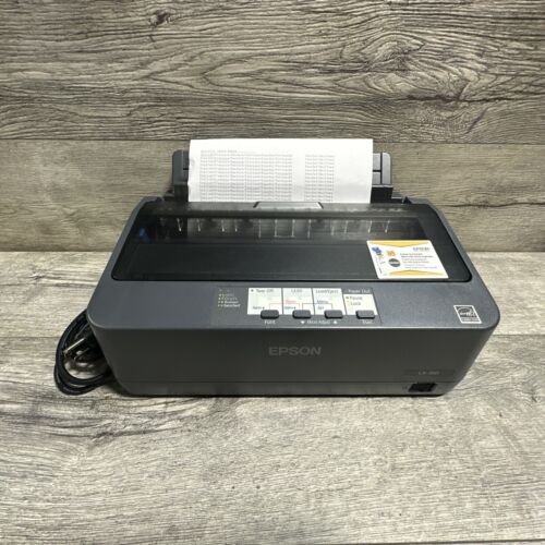 Epson LX-350 9 pin Narrow Carriage Impact Printer AL - Picture 2 of 6