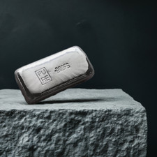 NEW - 1oz Solid Silver Bar - Hand Poured (999 Fine Silver) 45.00 per troy oz