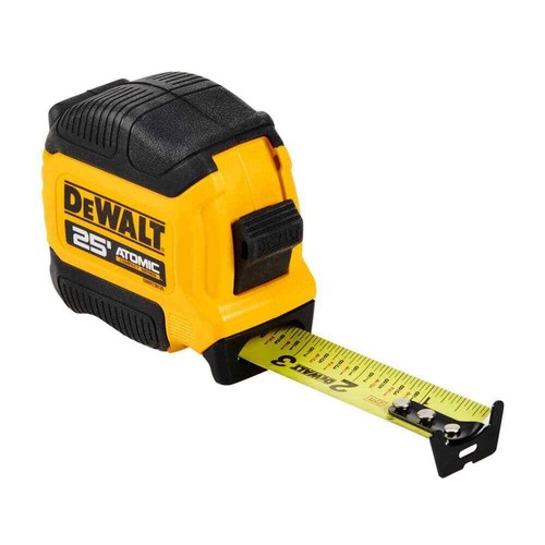 Durable Compact Design ATOMIC 25 Ft. X 1-1/8 In. Tape Measure