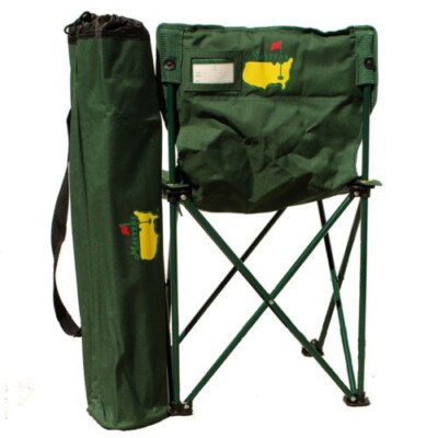 2025 New Masters Golf Folding Chair with Carry Bag, Price Tag Attached
