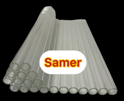 (12 Pack) 12 Inch Clear Pyrex Glass Blowing Tube 12mm OD 8mm ID 2mm Thick Wall