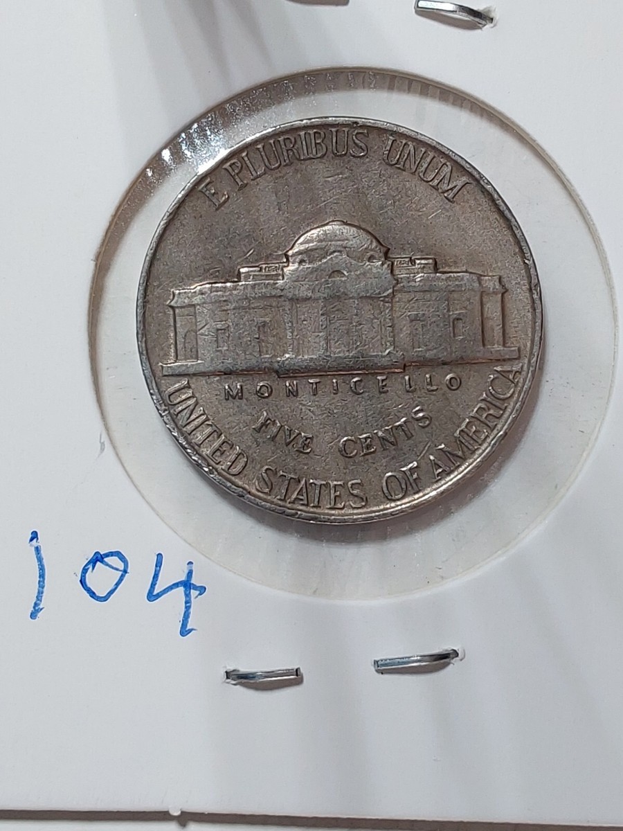 Rare 1946 Jefferson Nickel Post-War Coin Possibly 35% Silver .No