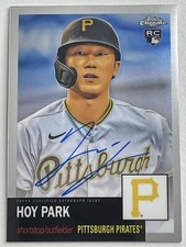 Hoy Park 2022 Topps Chrome Platinum Anniversary  Autograph RC Pirates #CPA-HP