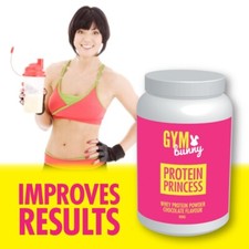 GYM BUNNY Protein Princess Whey Protein Powder Choc