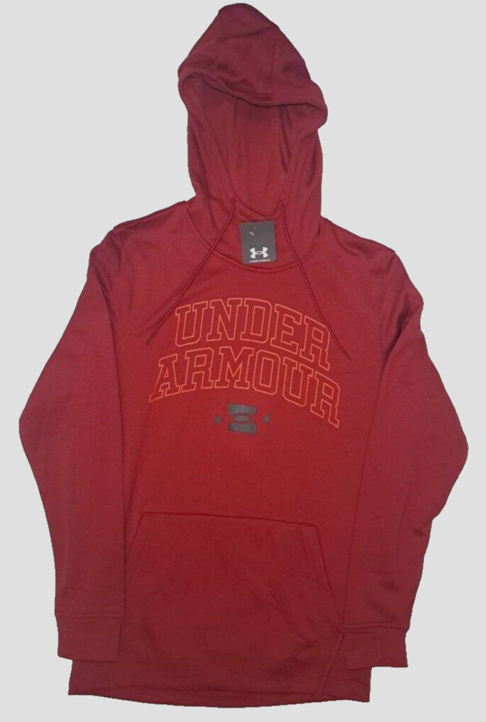 Under Armour Red Fleece Twist Hoodie Small