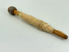 Vintage Antique Wood Spool Textile Mill Bobbins Primitive Industrial Sewing L7