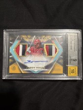 2023 Bowman Inception Gold Dual Relic Autographs RPA 12/50- Pro Jersey Match