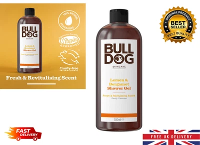 ‎BULLDOG SKINCARE Bulldog Skincare Bulldog - Lemon & Bergamot Shower Gel 500Ml