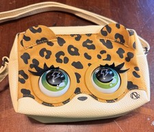 Kids Purse Pets Leoluxe Leopard Interactive Purse Works