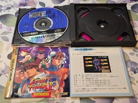 Street Fighter 2 Movie Sega Saturn SS NTSC-J Japan