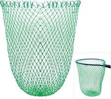 Fishing Net Fish Landing Net Foldable Fishing Replacement Net for Freshwater Sal