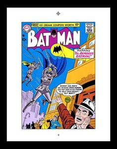 Sheldon Moldoff Batman #111 Rare Production Art Cover
