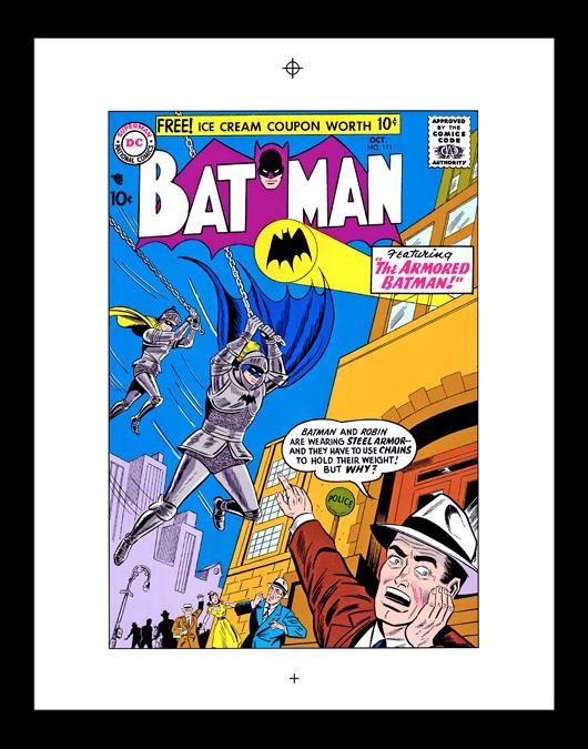 Sheldon Moldoff Batman #111 Rare Production Art Cover