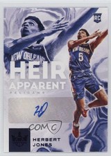 2021 Panini Court Kings Heir Apparent Violet /49 Herbert Jones #HA-HJN Auto 1pe9