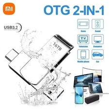 Xiaomi 16TB USB 3.2 Flash Drive High-Speed Metal Waterproof Pendrive Memory Card