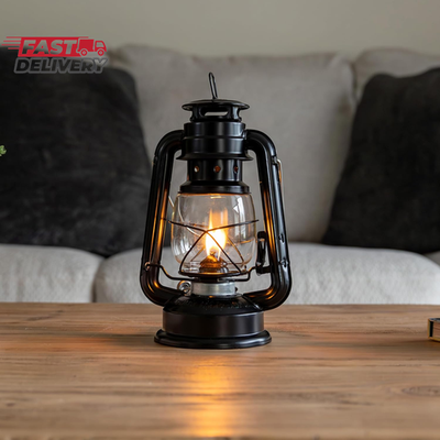 Large Paraffin Oil Indoor Lamp, Hurricane Lamp, Emergency Kit