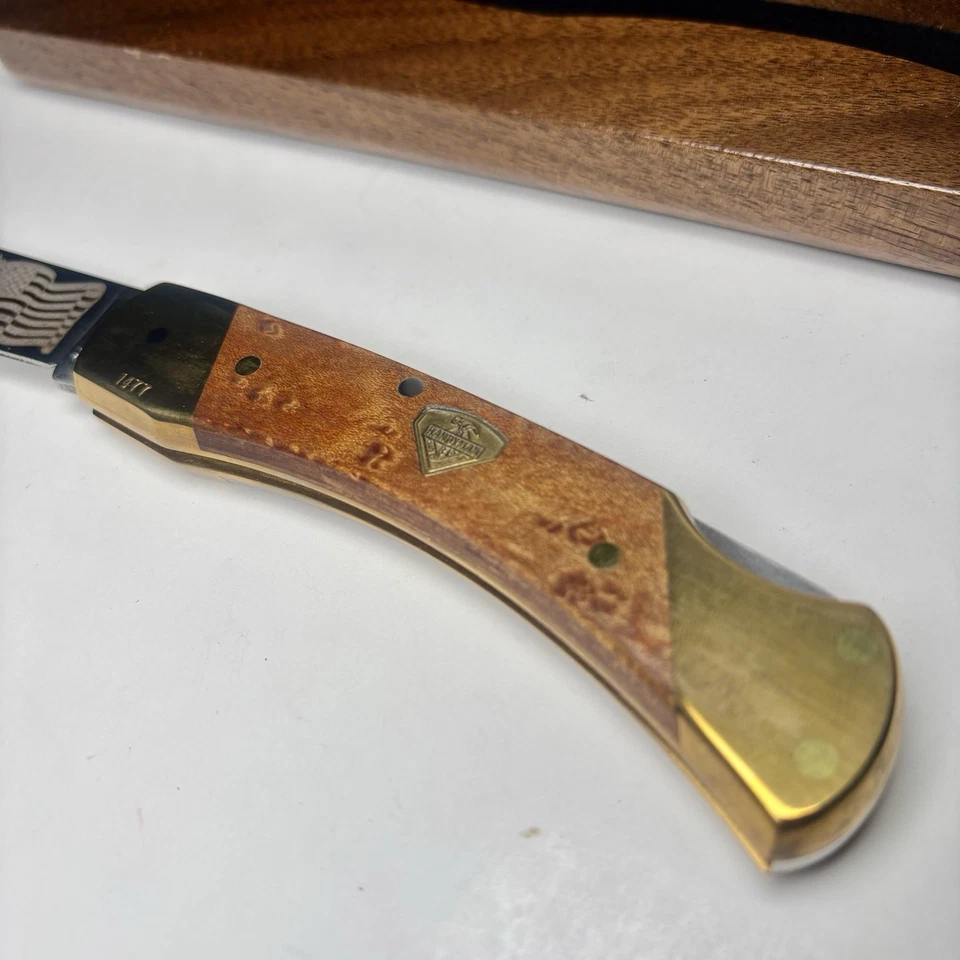 Cuchillo de Colección Schrade EE. UU. Handyman Club Of America 5to Aniversario Edición Limitada Foto 3 de 4